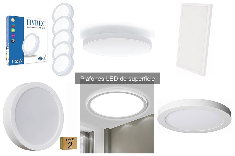 Precios y Dónde Comprar Plafones LED de Superficie