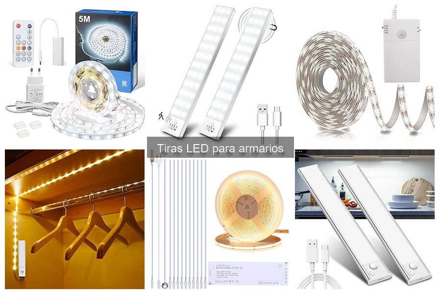 Precios y Dónde Comprar Tiras LED para Armarios