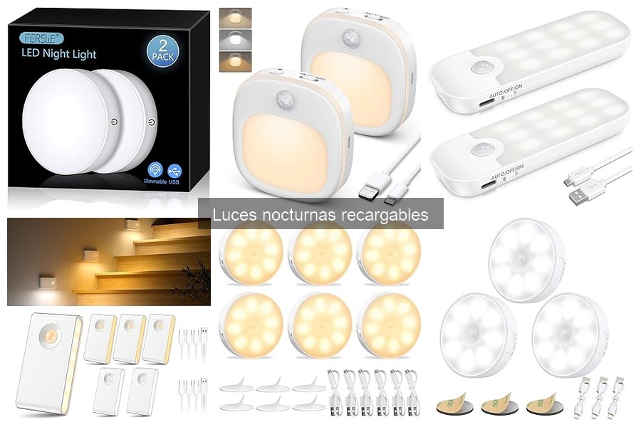 Precios y Ofertas de Luces Nocturnas Recargables
