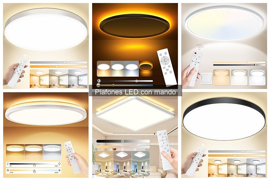 Precios y Ofertas de Plafones LED con Mando 2023