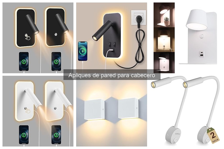 Preguntas Frecuentes sobre Apliques de Pared para Cabecero