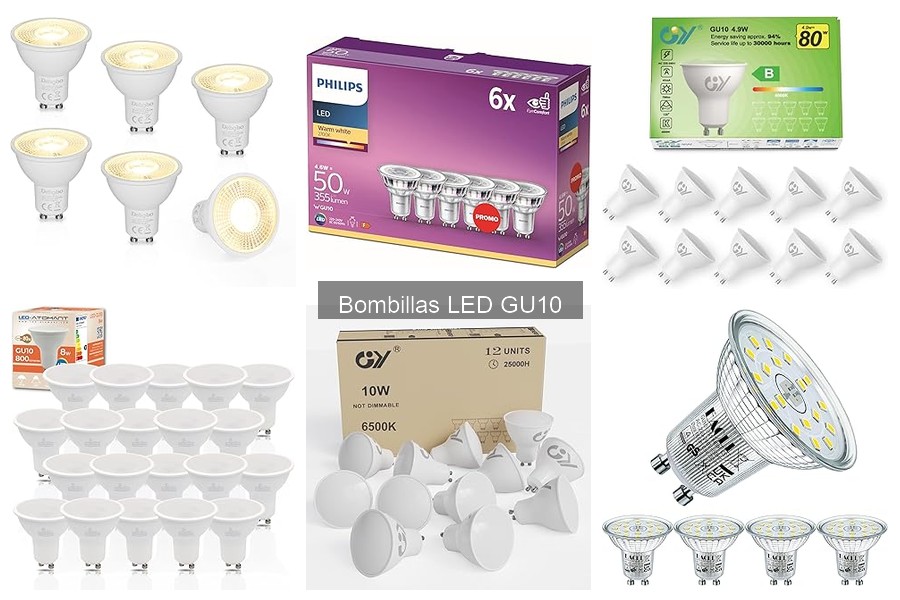 Preguntas frecuentes sobre bombillas LED GU10