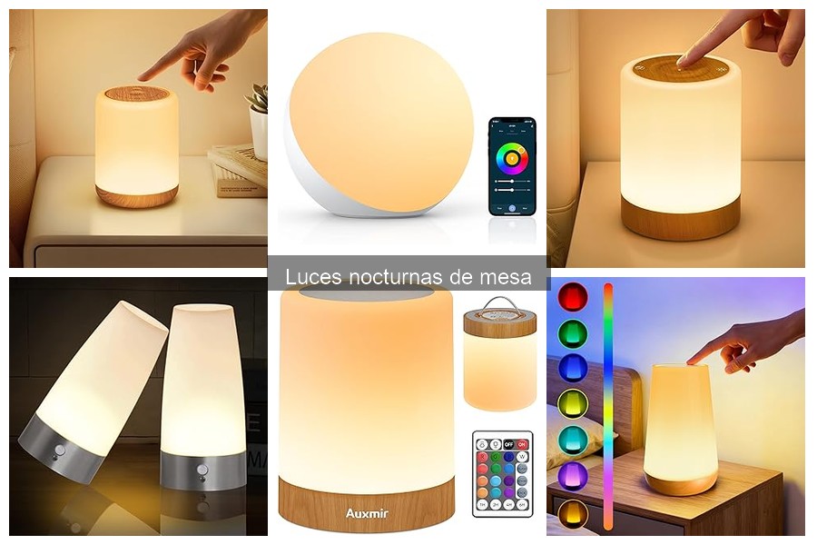 Preguntas Frecuentes sobre Luces Nocturnas de Mesa