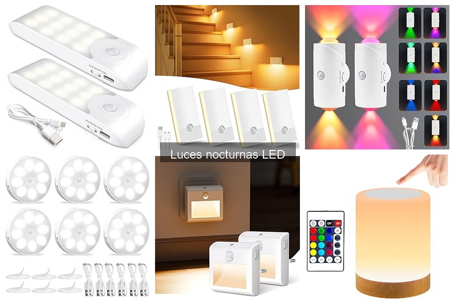 Preguntas Frecuentes sobre Luces Nocturnas LED