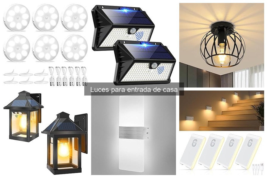 Preguntas Frecuentes sobre Luces para Entrada de Casa