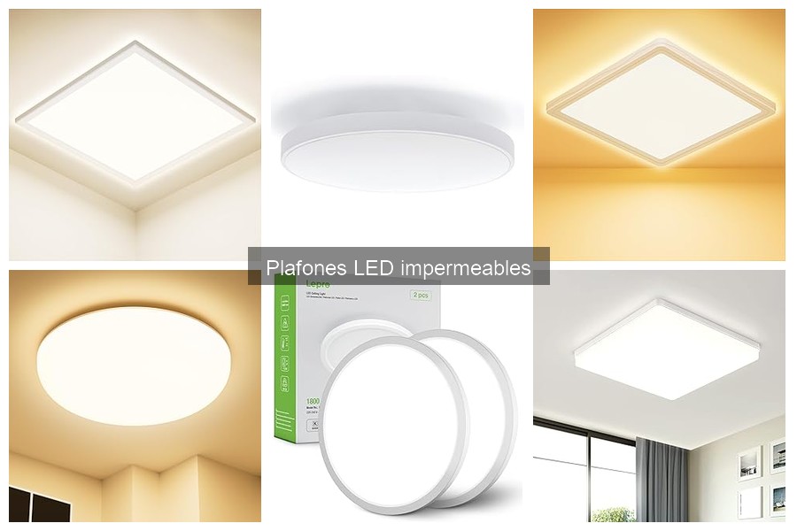 Preguntas Frecuentes sobre Plafones LED Impermeables