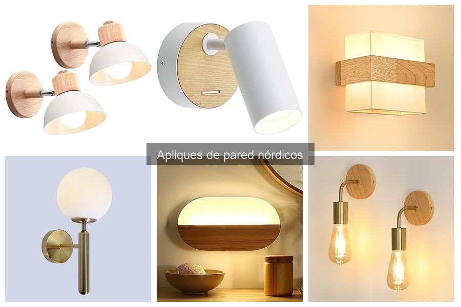 Problemas comunes al usar apliques de pared nórdicos