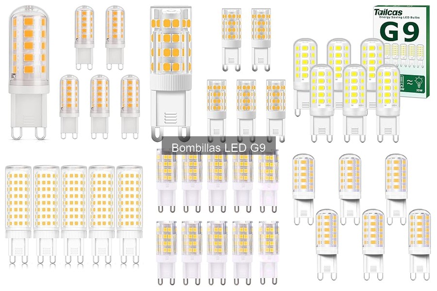 Problemas comunes con bombillas LED G9 y sus soluciones