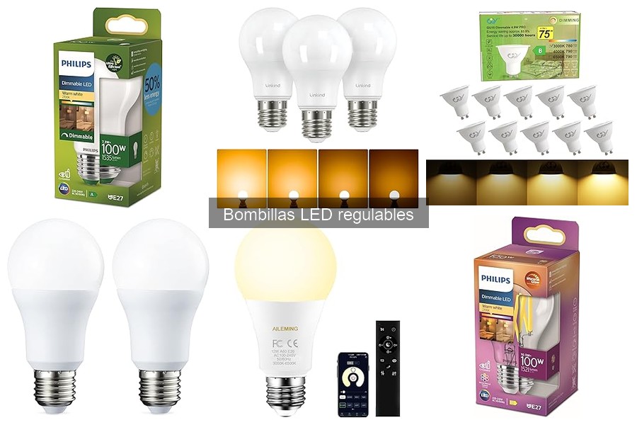 Problemas comunes con bombillas LED regulables y soluciones