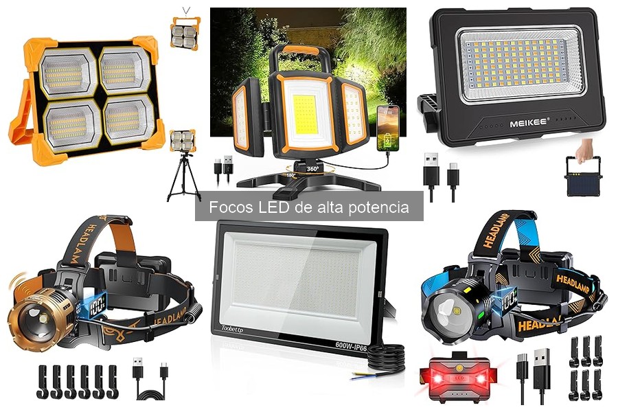 Problemas comunes con focos LED de alta potencia y soluciones