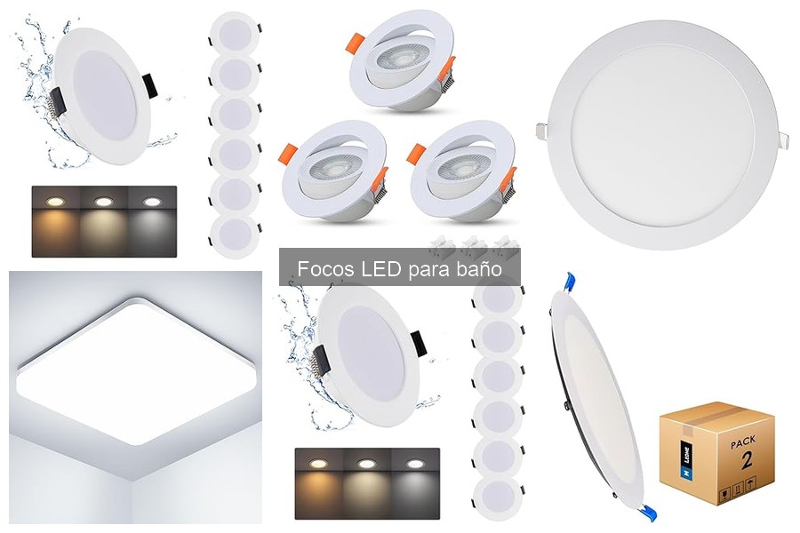 Problemas comunes con focos LED en el baño y soluciones