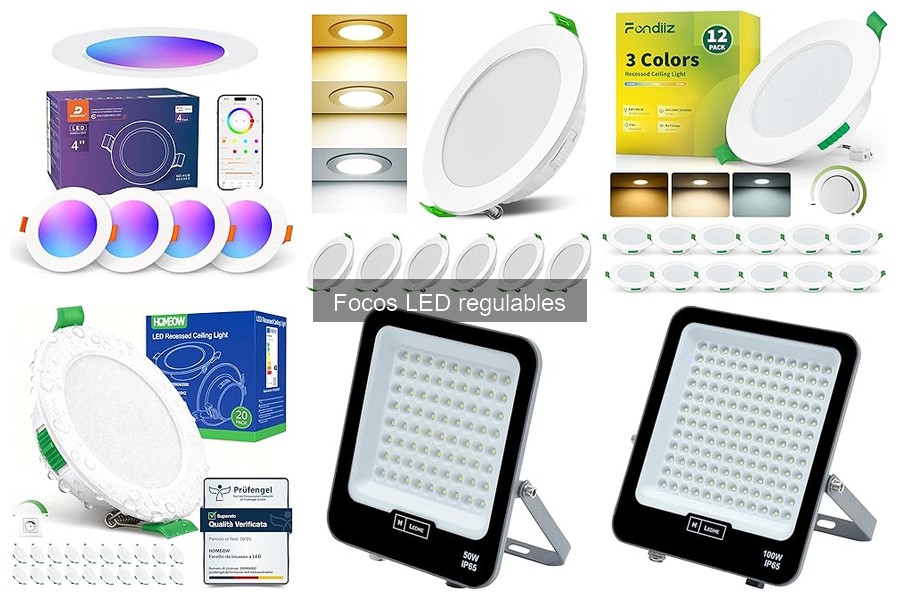Problemas comunes con focos LED regulables y sus soluciones