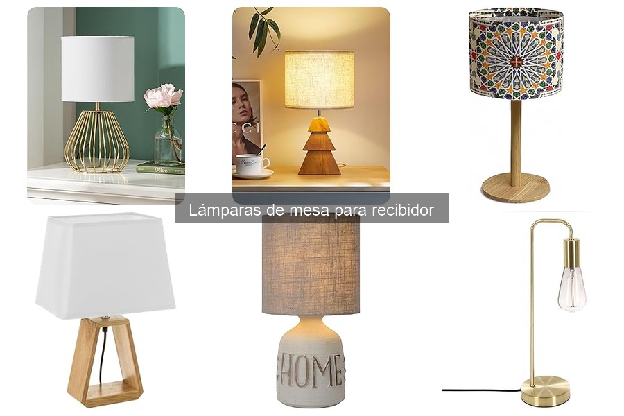 Problemas comunes con lámparas de mesa en el recibidor