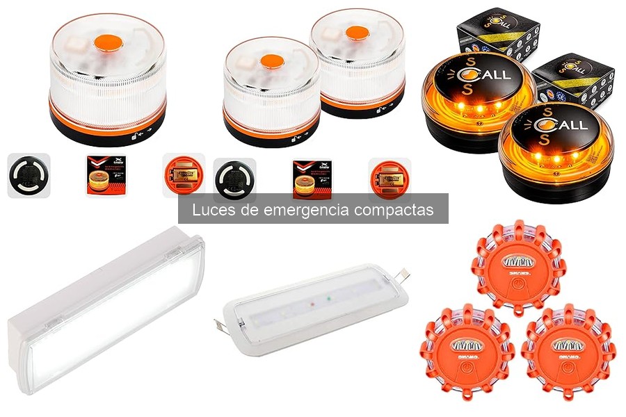 Problemas comunes con luces de emergencia compactas y soluciones