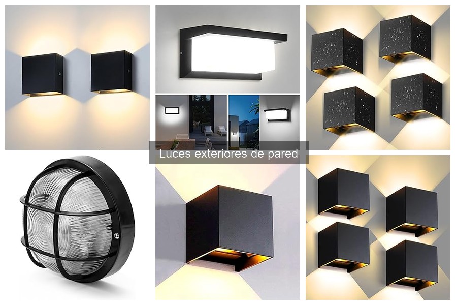Problemas comunes con luces exteriores de pared y soluciones