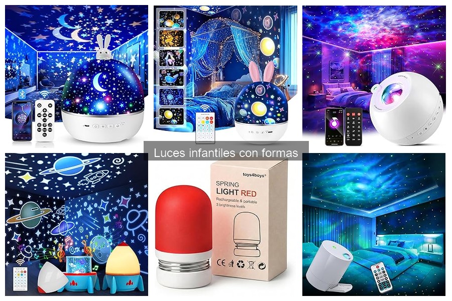 Problemas comunes con luces infantiles con formas y soluciones
