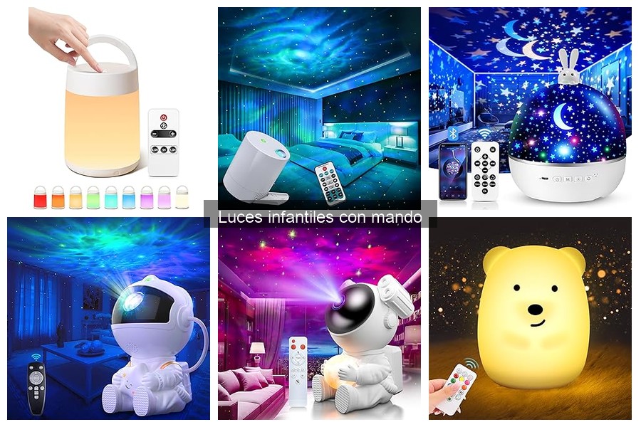 Problemas comunes con luces infantiles con mando y soluciones