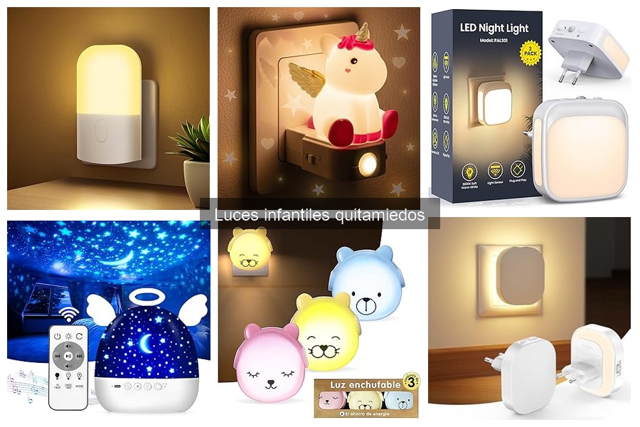 Problemas comunes con luces infantiles quitamiedos