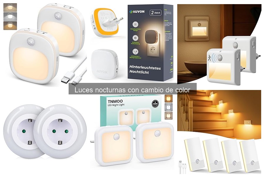Problemas Comunes con Luces Nocturnas de Cambio de Color