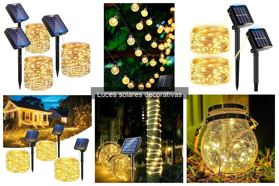 Problemas comunes con luces solares decorativas y soluciones