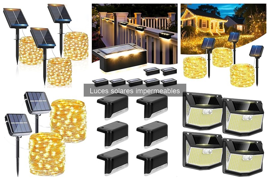 Problemas comunes con luces solares impermeables y soluciones