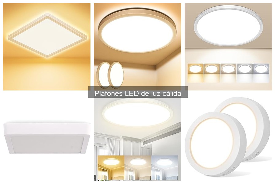 ** Problemas comunes con plafones LED de luz cálida y soluciones