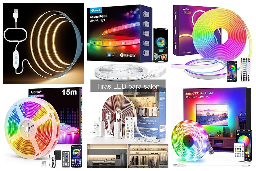 ** Problemas comunes con tiras LED en el salón y cómo solucionarlos