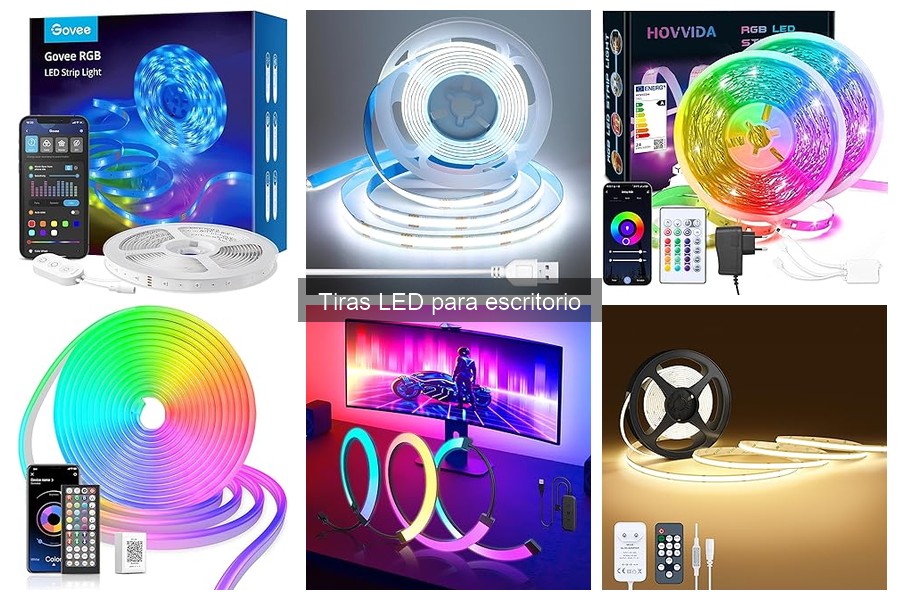 Problemas comunes con tiras LED para escritorio y soluciones