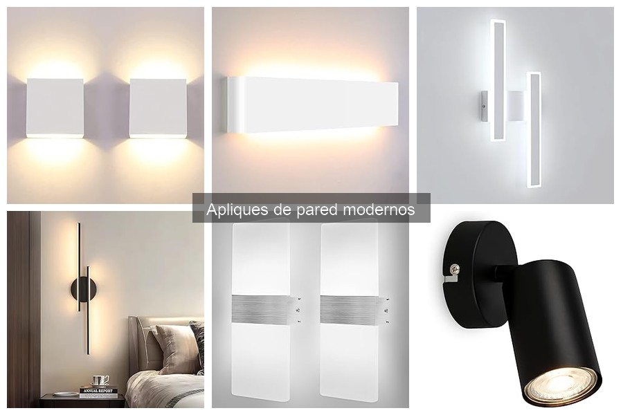 Problemas comunes de apliques de pared modernos y soluciones