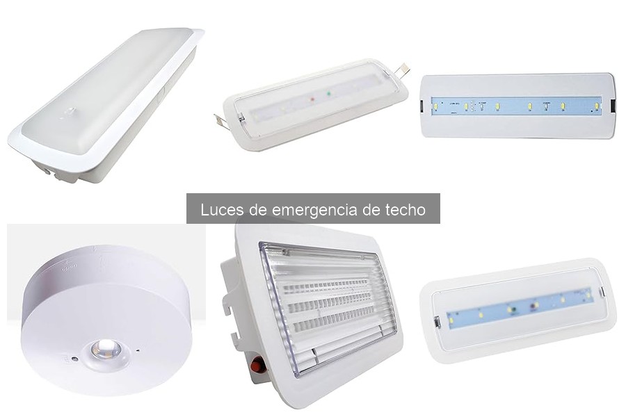 Problemas comunes de luces de emergencia de techo y soluciones