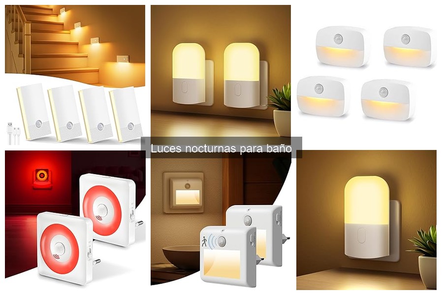 Problemas comunes de luces nocturnas para baño y soluciones