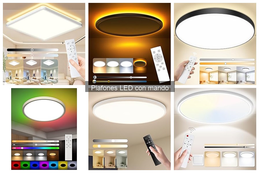 Problemas comunes de plafones LED con mando y soluciones