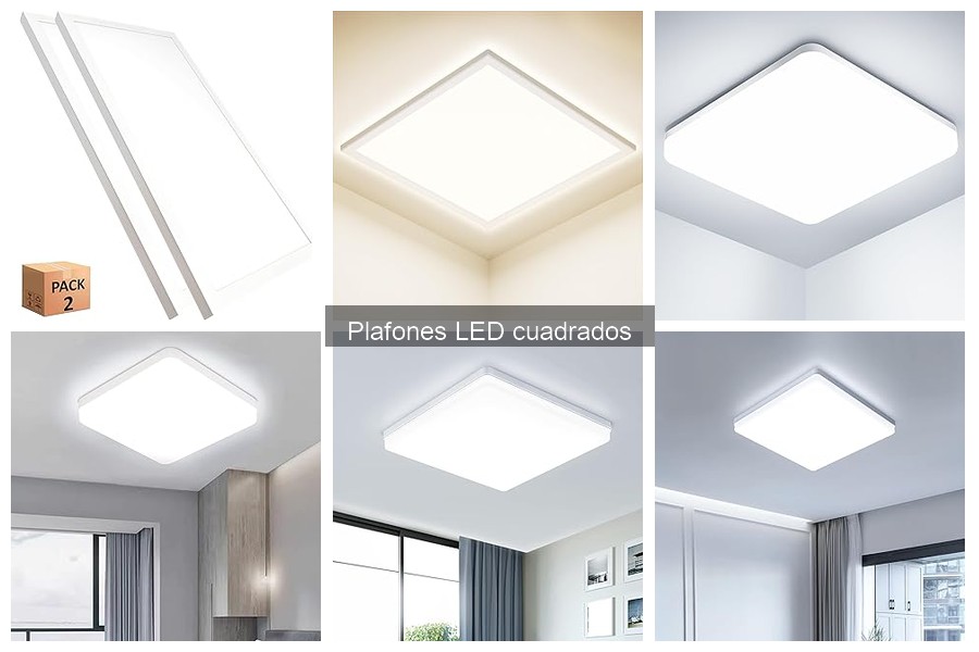 Problemas comunes de plafones LED cuadrados y soluciones