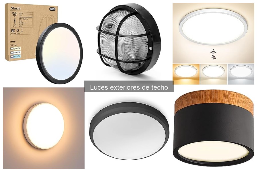 Problemas comunes luces exteriores de techo y sus soluciones