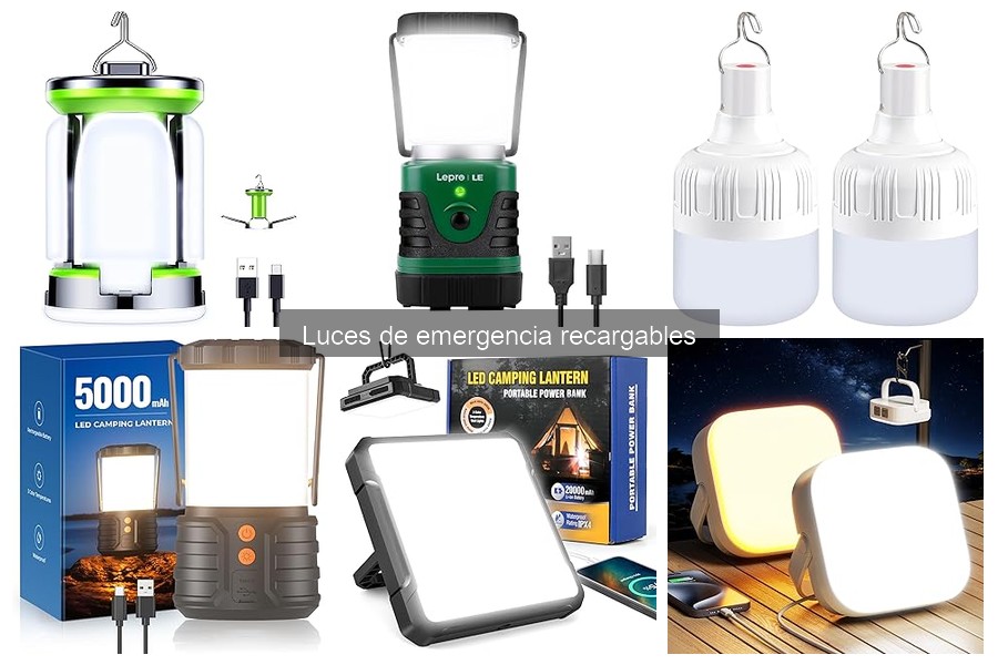 Problemas comunes y soluciones de luces de emergencia recargables