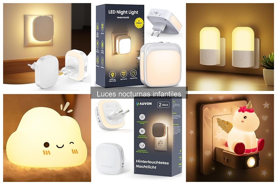 Problemas y soluciones comunes en luces nocturnas infantiles