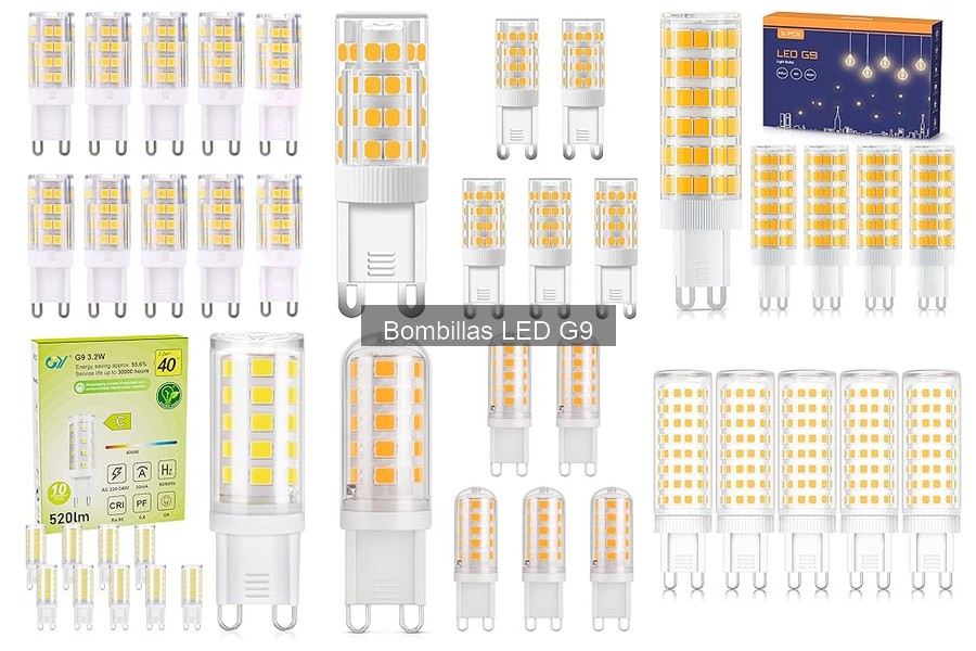 ¿Qué potencia elegir para bombillas LED G9 según su uso?