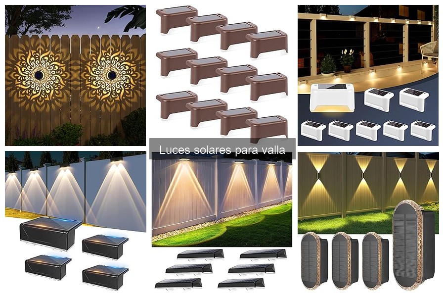 ¿Qué potencia elegir para luces solares de valla?