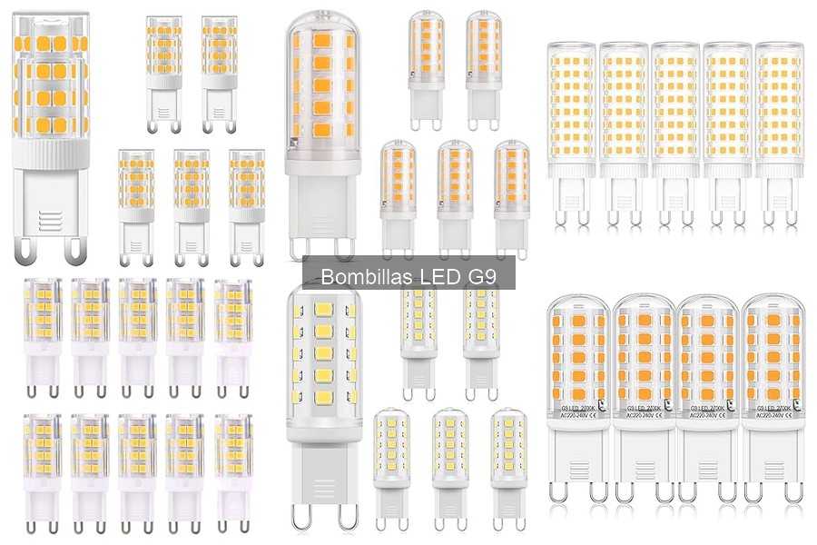 ¿Qué son las bombillas LED G9? Características y beneficios