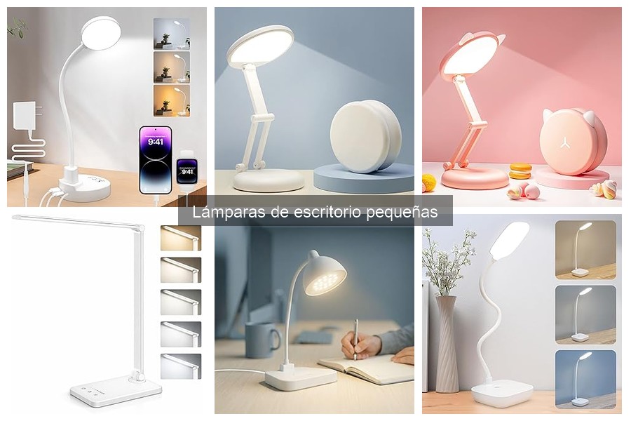 ¿Qué son las lámparas de escritorio pequeñas? Guía completa