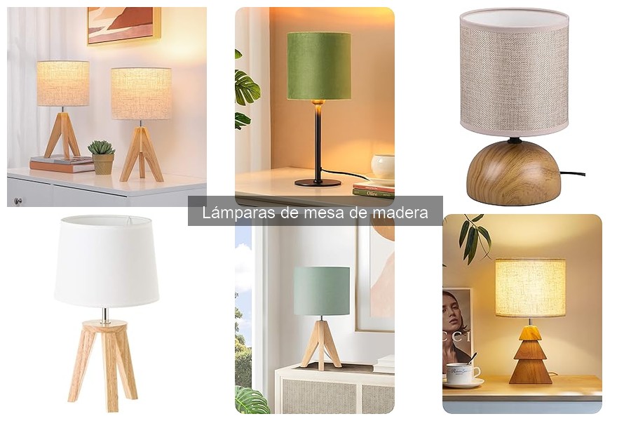 ** Qué son las lámparas de mesa de madera: guía y beneficios