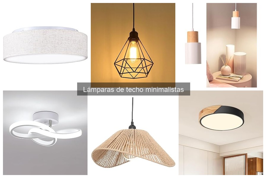 ¿Qué son las lámparas de techo minimalistas? Guía completa