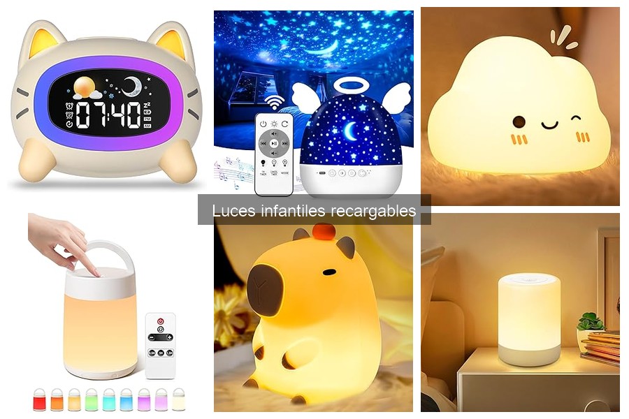 ¿Qué son las luces infantiles recargables? Descubre sus beneficios
