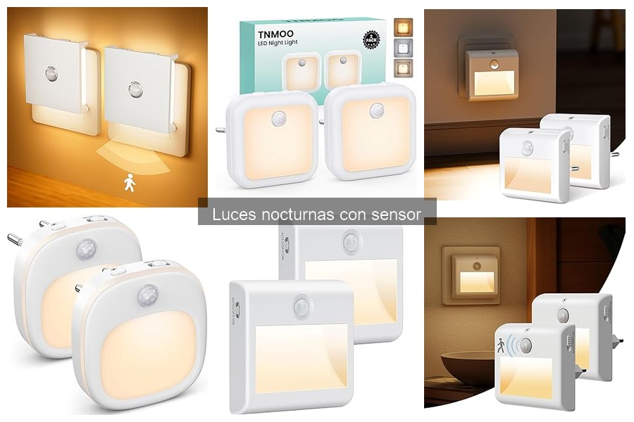 ¿Qué son las luces nocturnas con sensor? Guía Explicativa