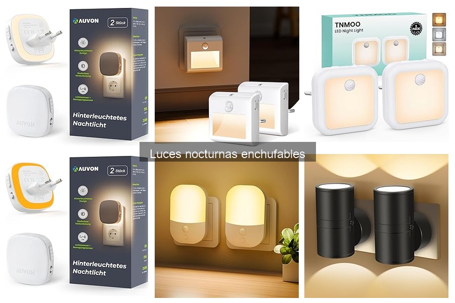¿Qué son las luces nocturnas enchufables? Ventajas y características