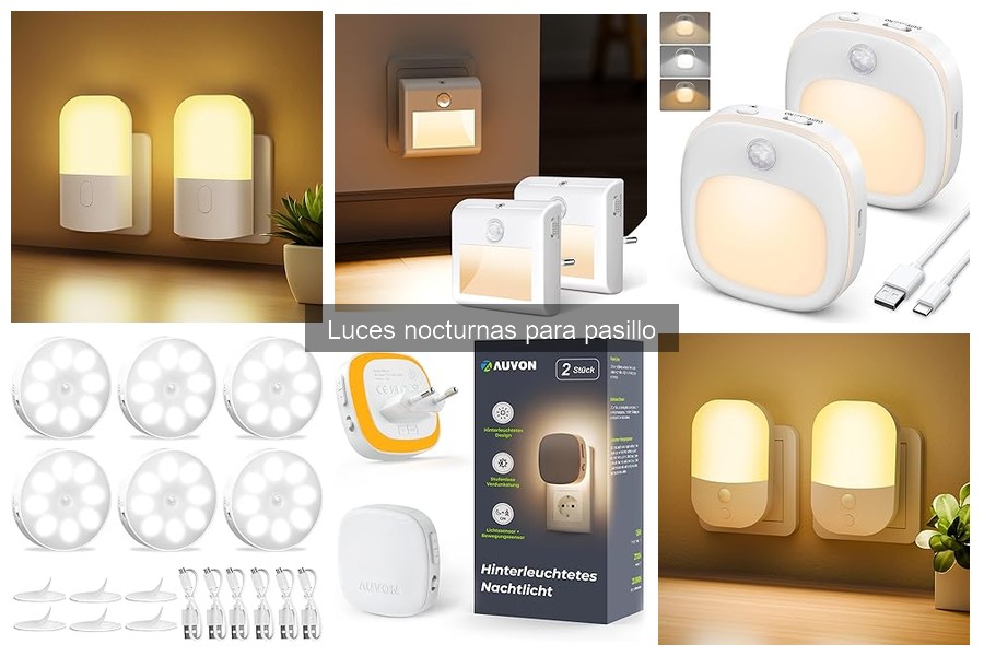 ¿Qué son las luces nocturnas para pasillo? Guía completa