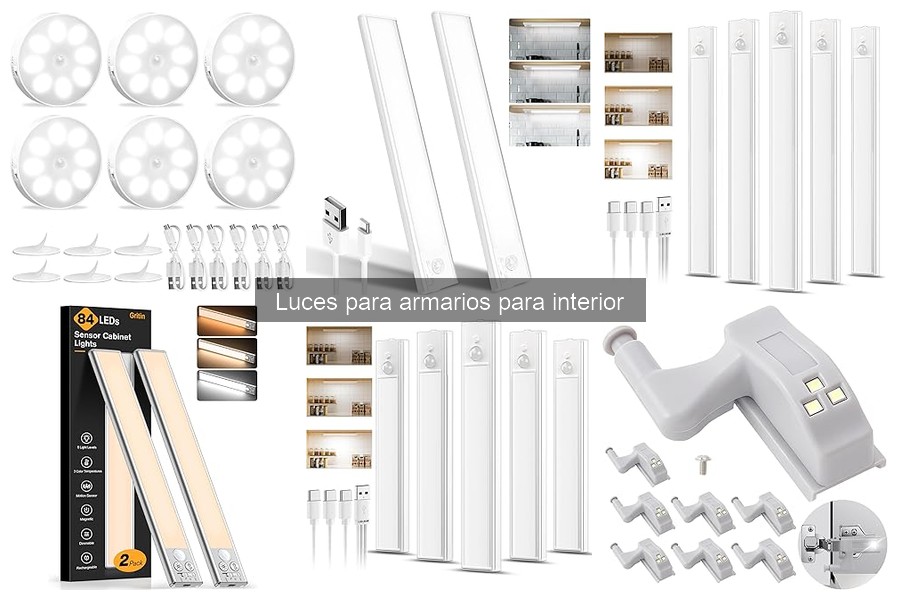 ¿Qué son las luces para armarios y cómo funcionan?