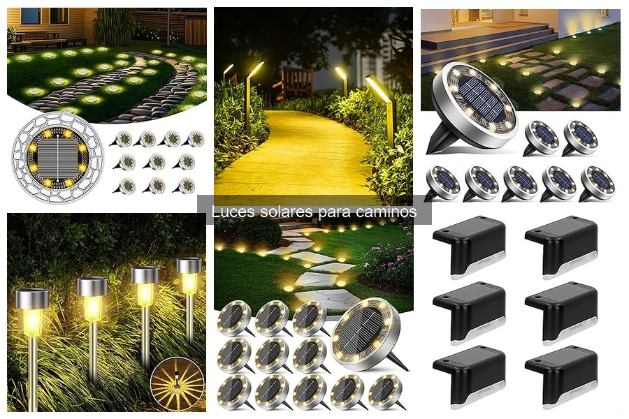 ** ¿Qué son las luces solares para caminos? Guía y características