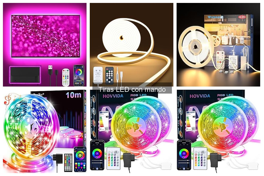 ¿Qué son las tiras LED con mando? Guía rápida en 2023