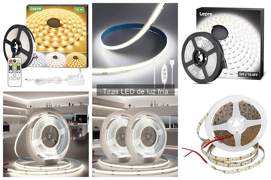 ¿Qué son las tiras LED de luz fría? Características y usos